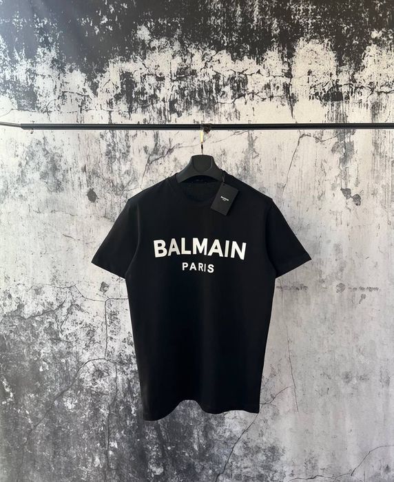 Tricou BALMAIN negru nou cu eticheta