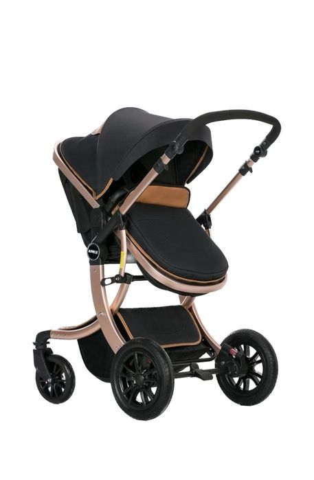 Carucior  de copii 2 in 1 negru