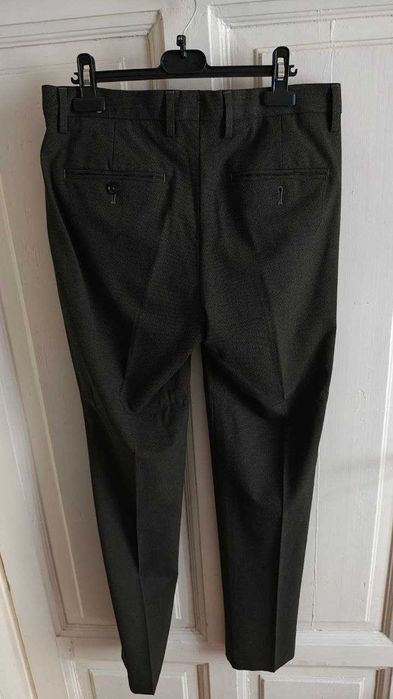 Costum MNG Slim Fit Stretch - marime M/48 - Culoare gri sare-piper