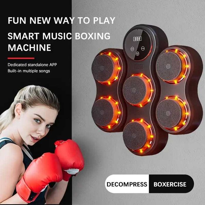 Електрона боксова круша Музикална боксова машина  фитнес машина