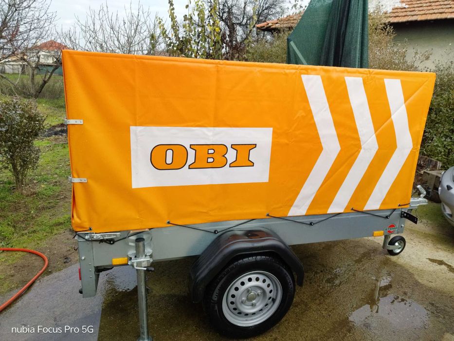 Продавам ремарке STEMA 750 кг.