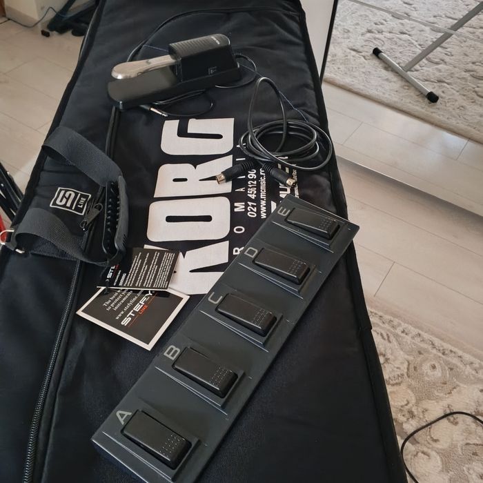 Korg Pa4 X cu Husa noua Korg , peda EC5 si peda sustain