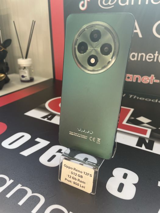 Amanet ozana vinde telefon OPPO RENO 12FS 512 GB memorie si 12Gb RAM