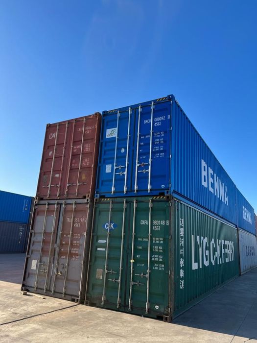 Контейнера 40 футовые МОРСКИЕ 2,9 высотой HQ Идеальном Состояни АСТАНЕ