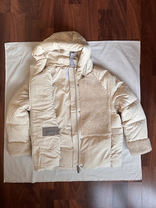 Geaca-jacheta dama,puf-blana naturala,Diego M,marime 40 si 44