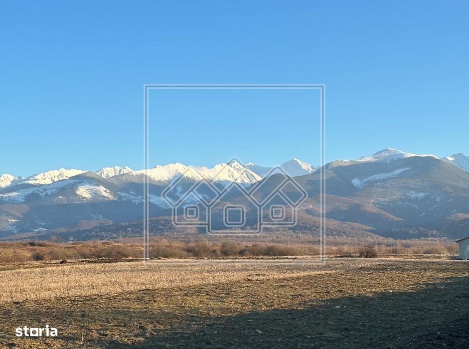 Teren intravilan de vanzare in Arpasu de Sus, 2000 mp, vedere spre mun