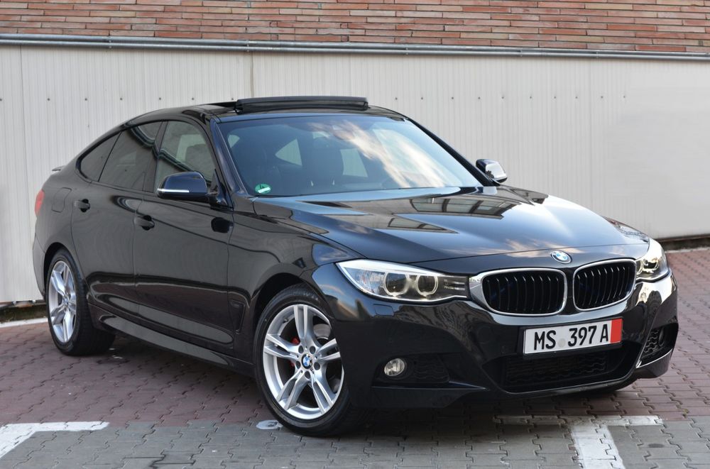 BMW seria 3 GT M Paket 320d 184cp Euro6 Germania încălzire panorama navigație moduri camera sensori automată garanție  eleron Keyless entry