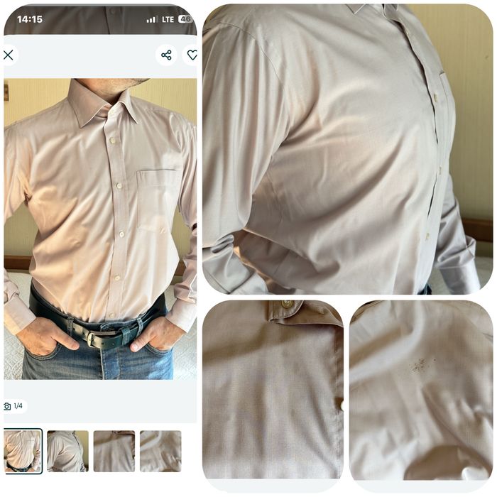 Мужские рубашки разные M, L-XL