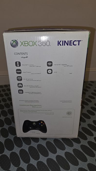Xbox 360 + Kinect, с играми.