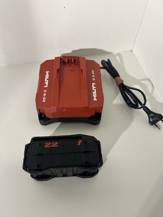 Hilti Nuron acumulator 5ah si incarcator rapid C6