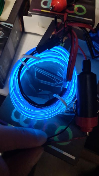 Fir led banda led lumina ambientala el wire fir led electroluminiscent