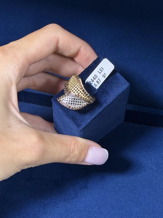 Inel aur 14K 4.87gr
