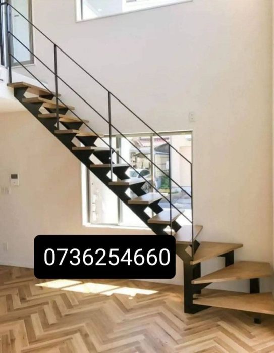 Scara de interior metal