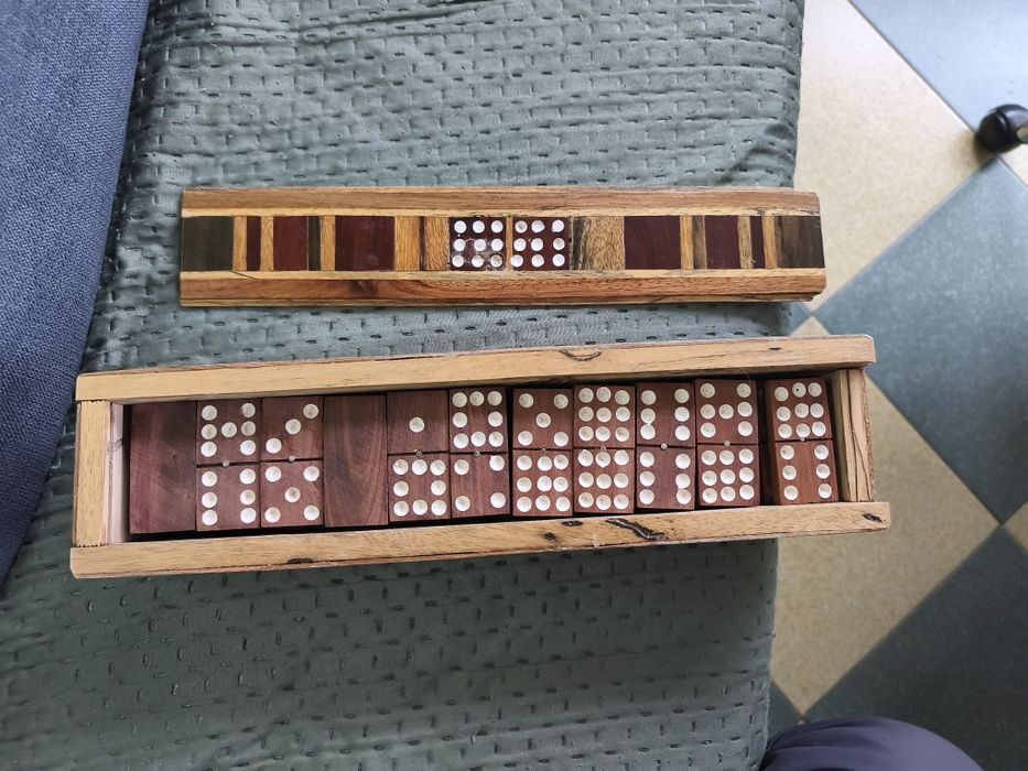 Домино,уникално, единствено, ръчно изработено, двойна деветка