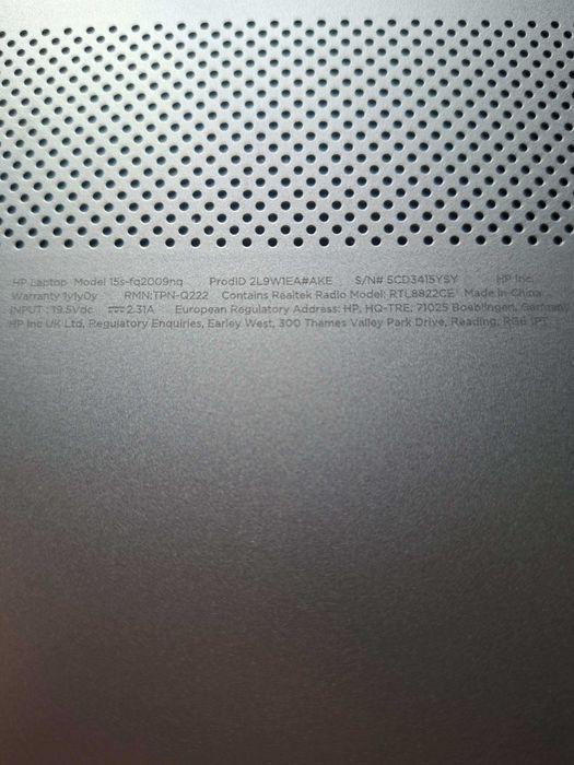 Vand Laptop hp perfect functional