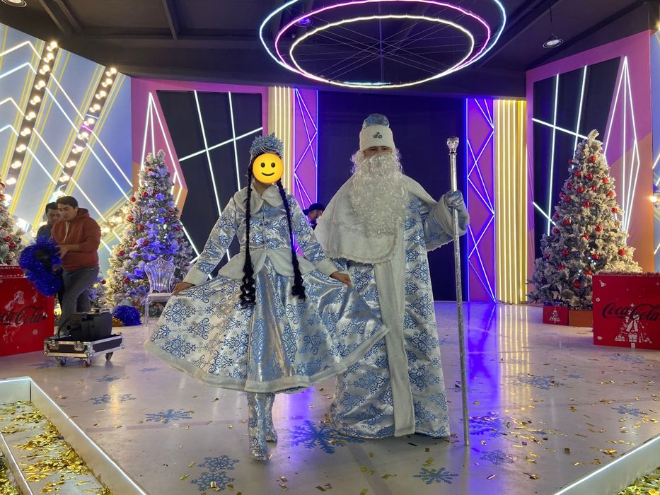Костюм деда мороза и Снегурочки