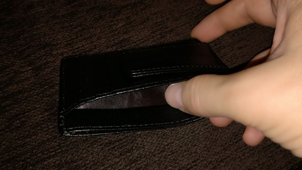 portofel pielel barbati nou impecabil Portcard piele portmoneu