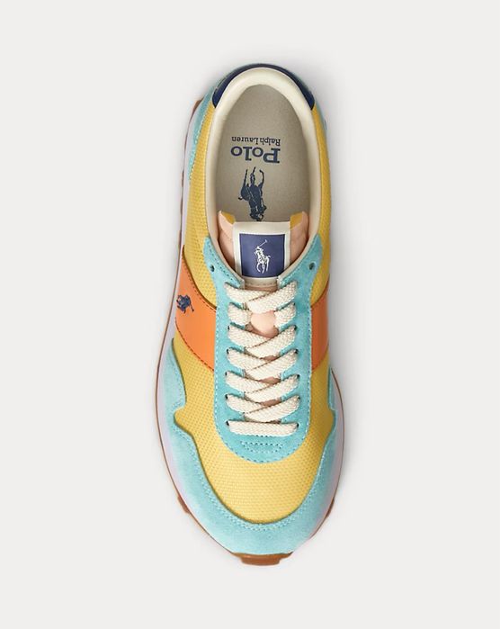 Polo Ralph Lauren Trail 125 Suede-Mesh Trainer ОРИГИНАЛ дамски сникърс