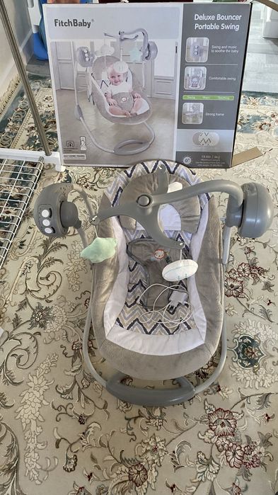 Шезлонг детский почти новый