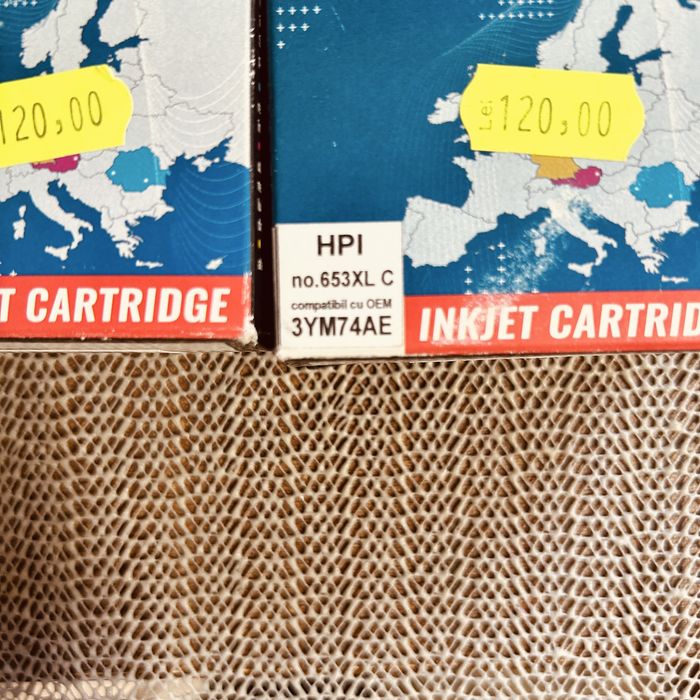 Cartuse imprimanata HP 653 XL