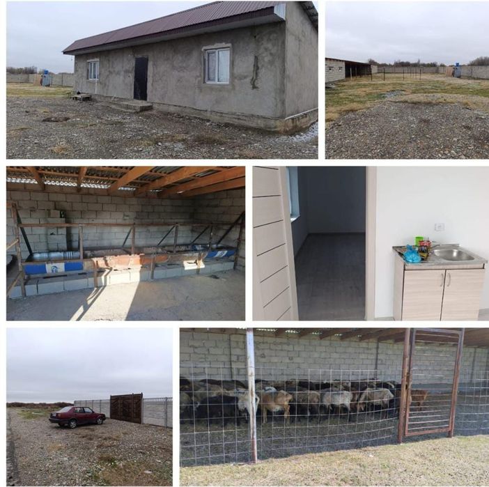 Жаңадан соғылған үй сатылады