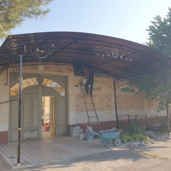 Навес перила сварщик