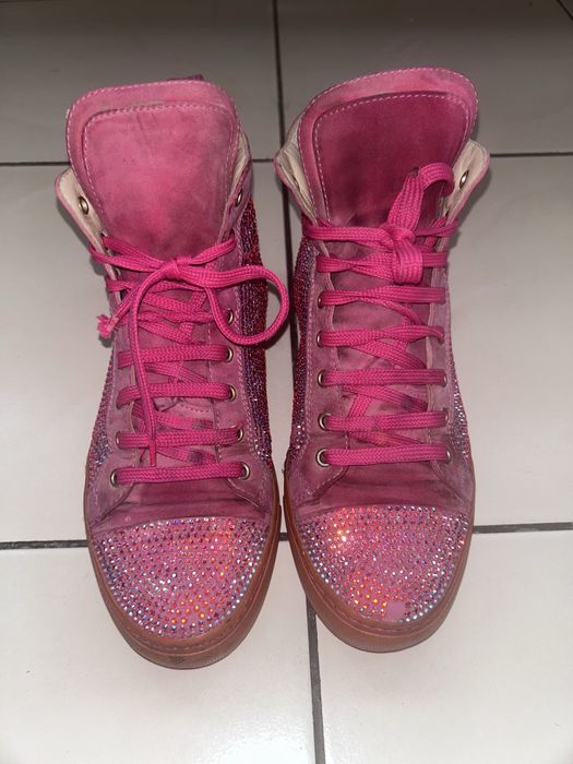 Sneakers LE SILLA cu cristale Swarovski – originali, mărimea 36
