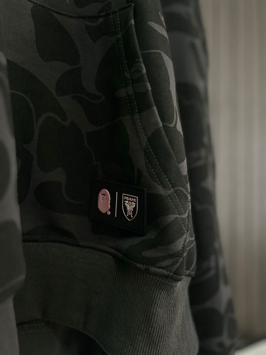 BAPE Камуфлажен Суичър Черен