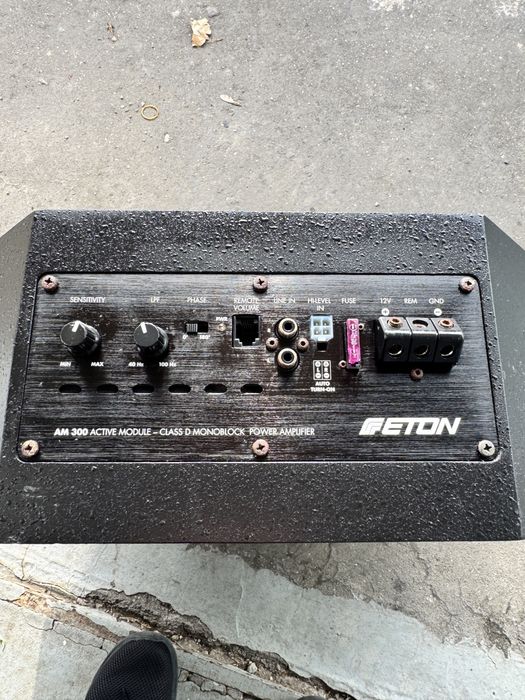 Subwoofer activ Eton RES 10 A pentru roata de rezerva