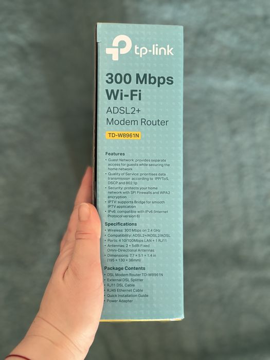 Модем tp-link 300 mbps wi-fi