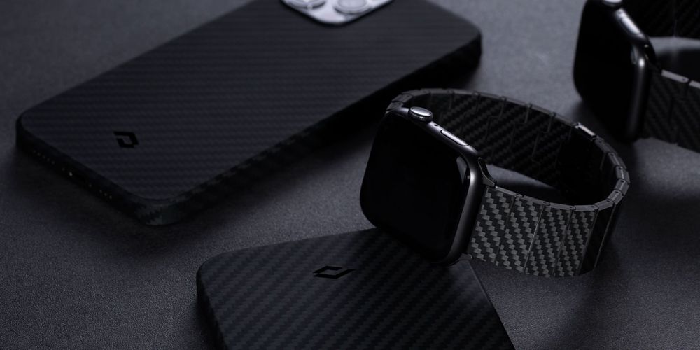 Pitaka Apple Watch Band Carbon