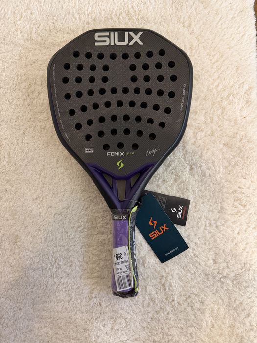 Paleta de padel Siux Fenix Pro 2026 Leo Augsburger