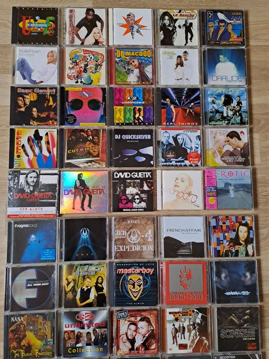 CD Originale muzica Eurodance anii '90 - Lot 3