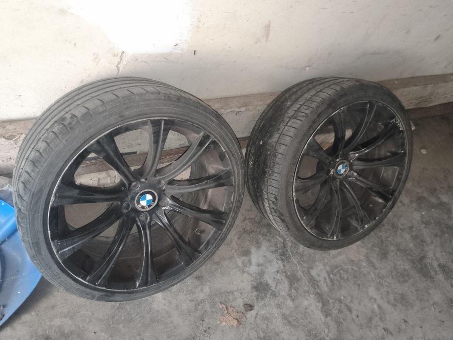 Продавам 19-цолови / гуми с джанти  BMW E60 ( ET 15 )
