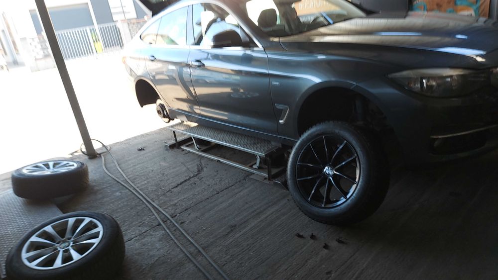 Jante BMW originale, 17", ET 34, 5X120, 225/55/17 DOT 2021