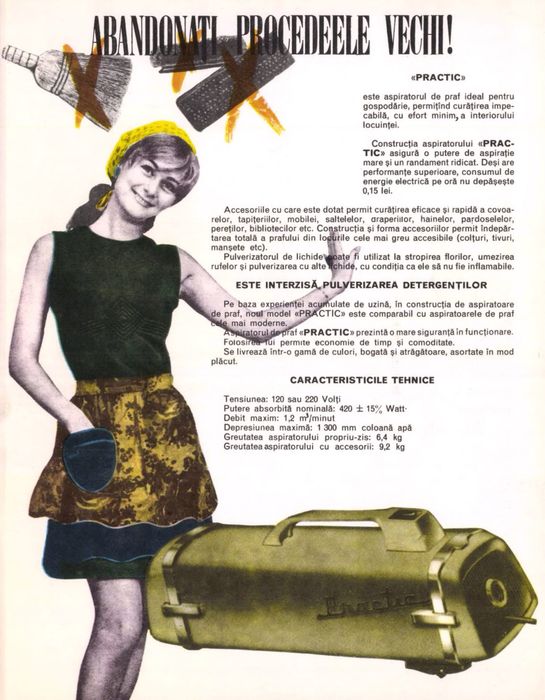 Aspirator Retro “Practic” - perioada comunistă
