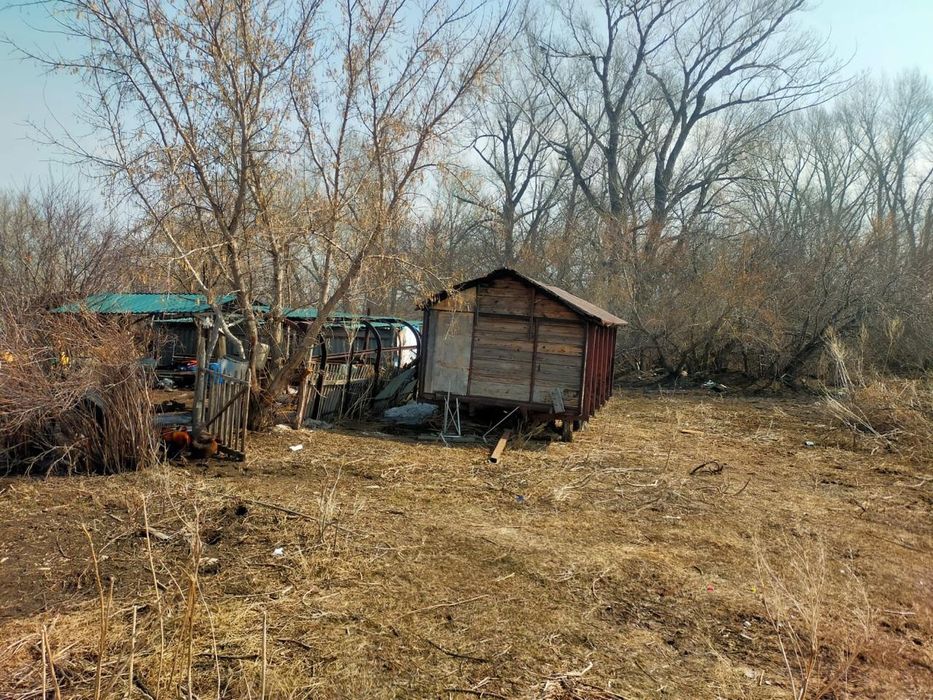Дом с фермой, со скотом