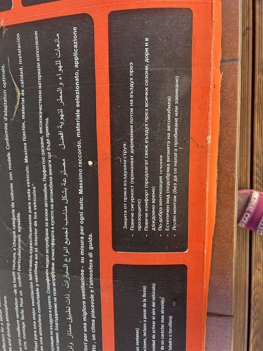 Ветробрани Хеко за Пежо 508 4Д 2011-2018