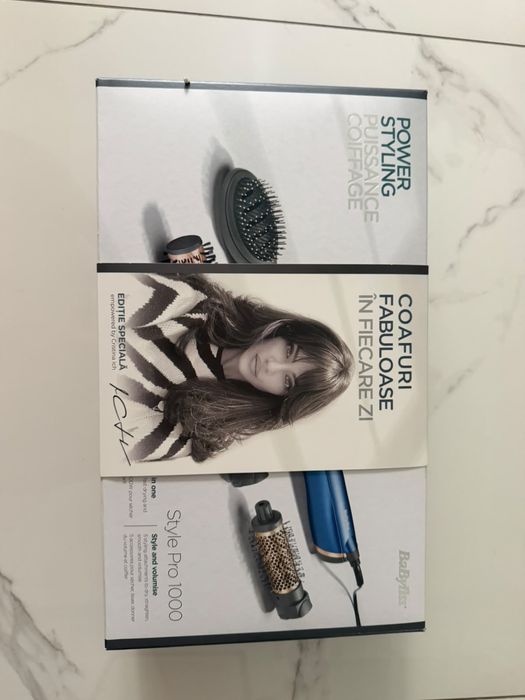BaByliss Style Pro 1000 – Perie rotativă multifuncțională 5 în 1