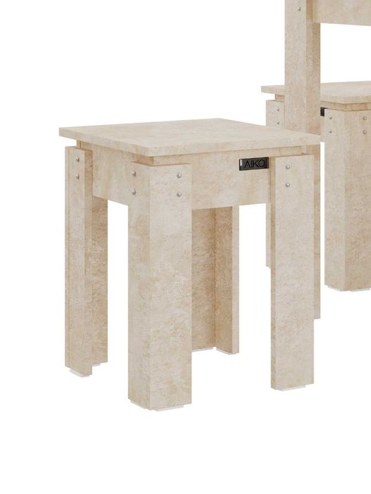 Комплект мебели - 1 стол и 4 стула AIKO | Mebel stol va 4 stul yangi