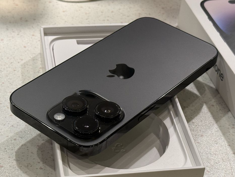 iPhone 14 Pro 256GB Black – Отличен, 100% Батерия.