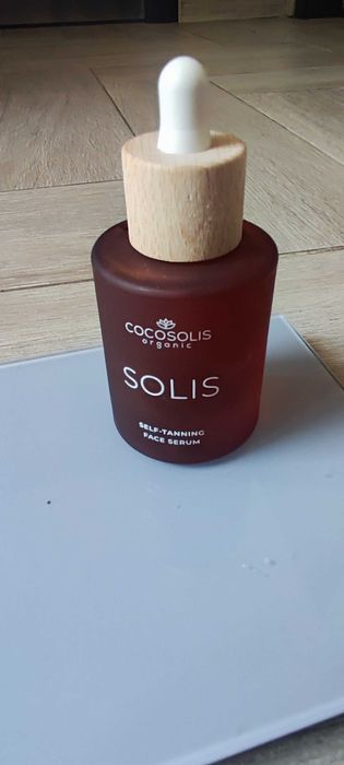 Ser de fata autobronzant cu acid hialuronic manusa si Laptele de corp SOLIS
