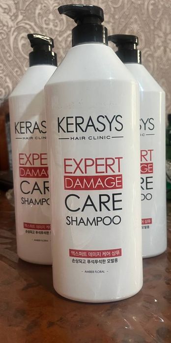 Шампунь Kerasys expert damage care для поврежденных волос