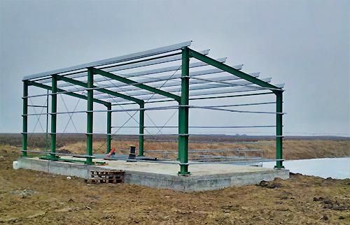 Vand hale metalice avem pe stoc asiguram transport si montaj rog serio