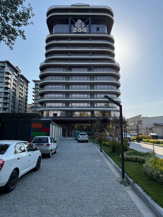 Бабура Новостройка ЖК “ZARAFSHAN CITY” 3 комнатная 5 этаж, 77м2. Евро.