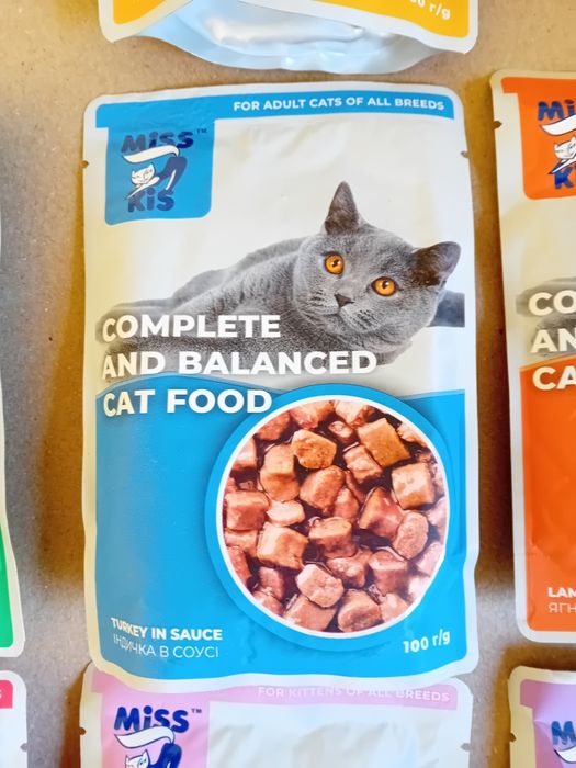 Мокра храна за котки 24бр×100гр