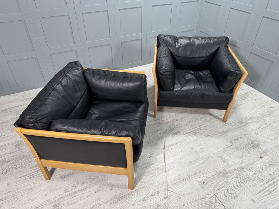 Кожени датски кресла - фотьойли Д1141