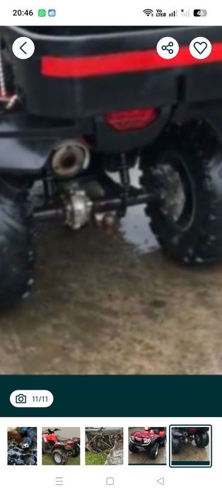 Piese ATV Honda trx 500,400,350,250.