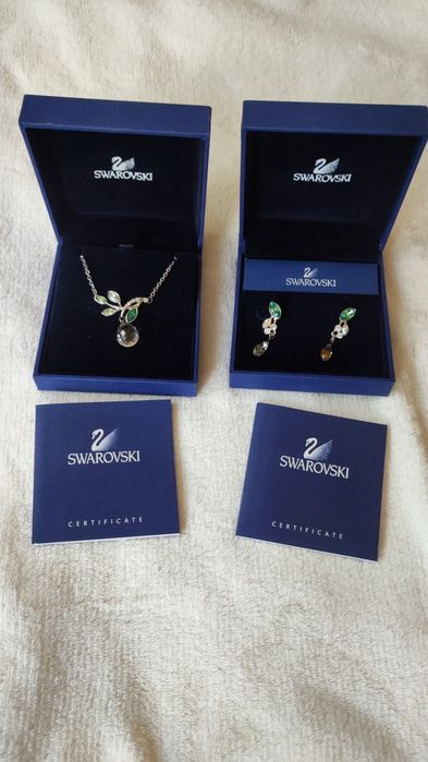 Swarovski Garland Set Retired Original Colier si cercei