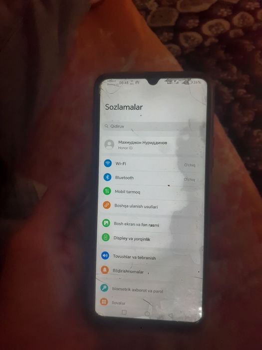 Samsung a31 honor X7